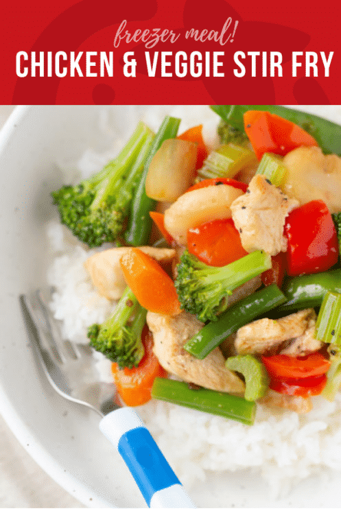 Freezer Meal: Chicken and Veggie Stir Fry | Healthy Ideas and Recipes for Kids | Super Healthy Kids