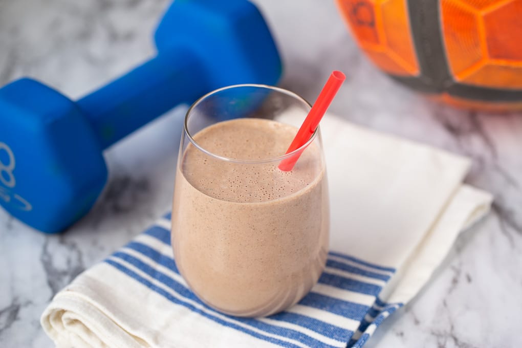 Chocolate Peanut Butter Protein Shake Recipe for Kids