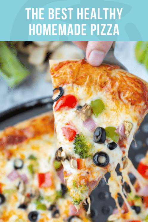 The Best Healthy Homemade Pizza | Healthy Ideas and Recipes for Kids | Super Healthy Kids | www.superhealthykids.com