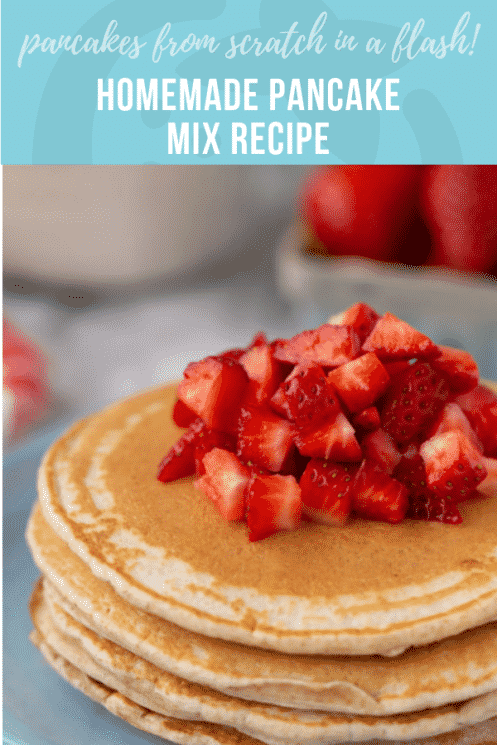 Homemade Pancake Mix Recipe | Super Healthy Kids | Healthy Ideas & Recipes for Kids | www.superhealthykids.com