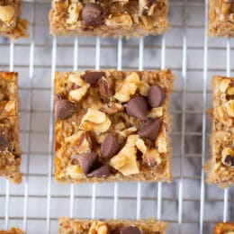 Banana Peanut Butter Bars 6 — Health, Kids