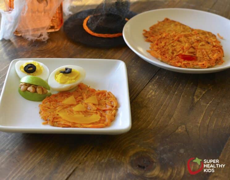 plateau de pommes de terre douces patates douces en forme de citrouille