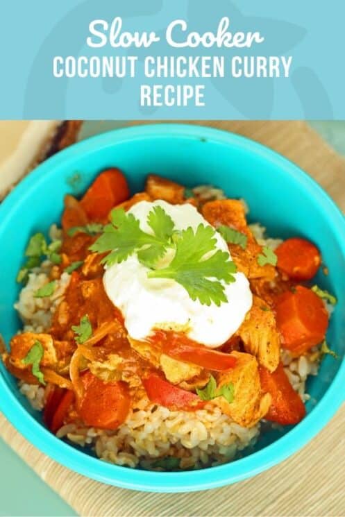 Slow Cooker Coconut Chicken Curry Recipe - Super Healthy Kids