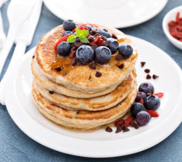 Chocolate Chip Pancakes – Super Healthy Kids Chocolate Chip Pancakes – Super Healthy Kids