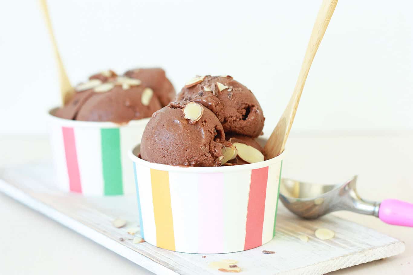Healthy 3 Ingredient Chocolate Banana Ice Cream - The Endless Meal®