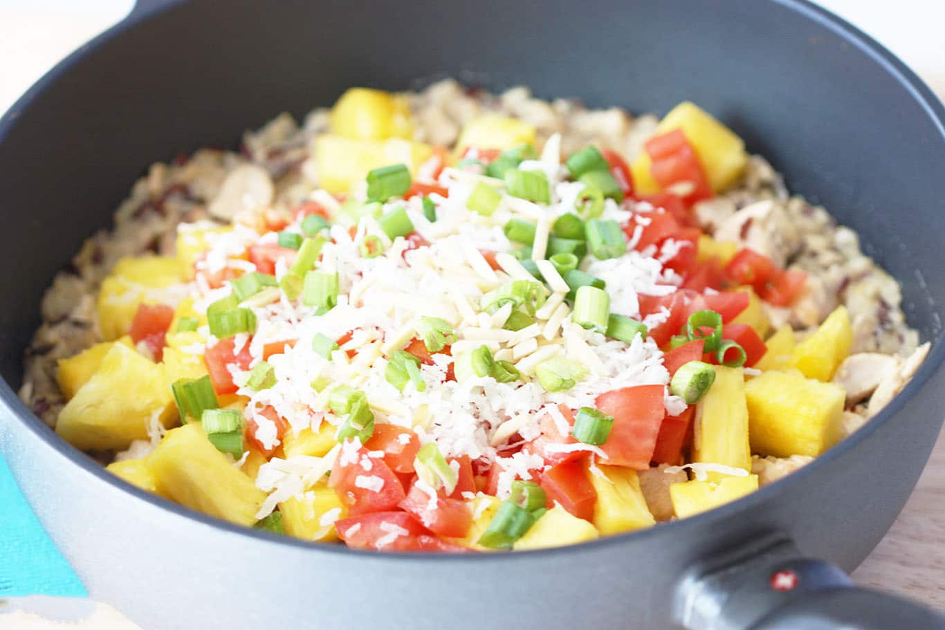 Healthy Hawaiian Haystack Skillet Super Healthy Kids