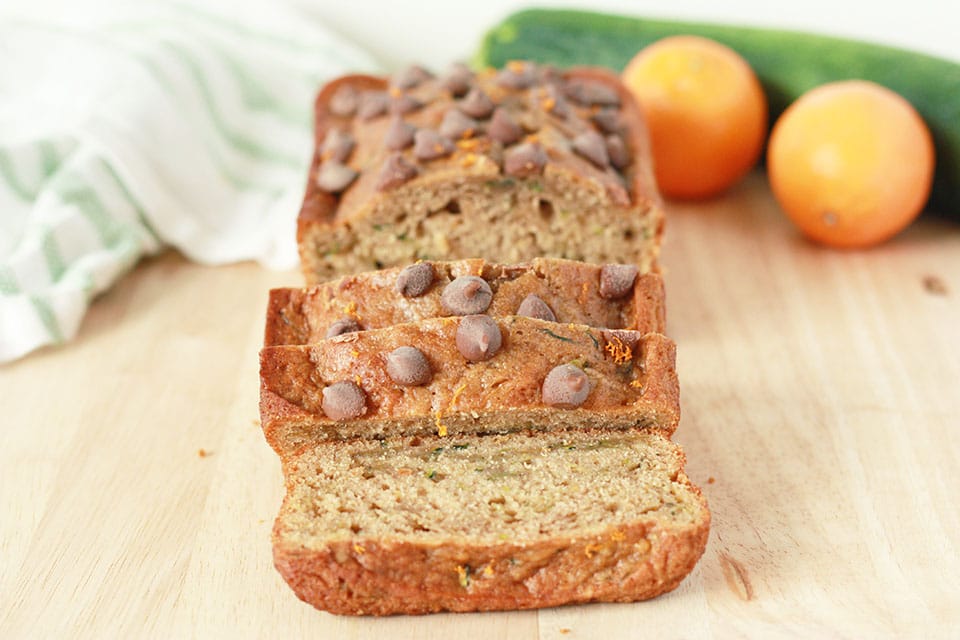 Orange Zucchini Bread Makeover Recipe - Super Healthy Kids