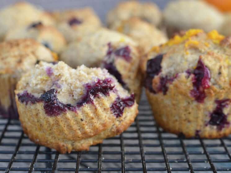 Whole Wheat Orange Blueberry Muffins Whole Wheat Orange Blueberry Muffins