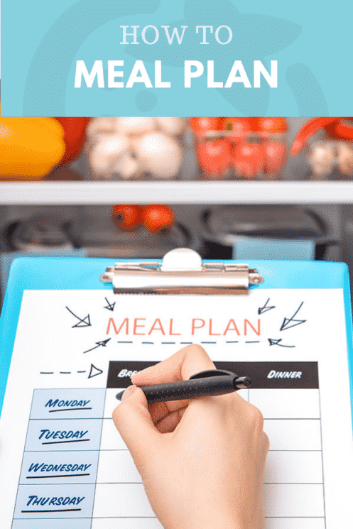 How to Meal Plan Pinterest Image