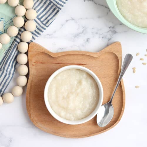 Baby's First Cereal (From Scratch) - Super Healthy Kids