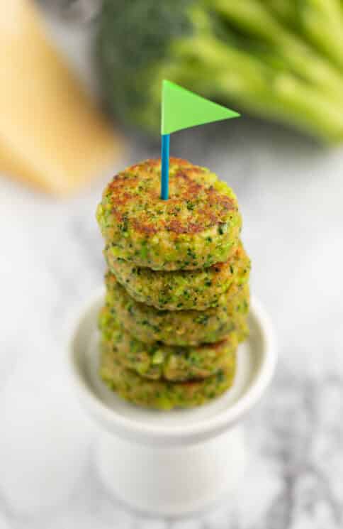 cheddar and broccoli bites for kids