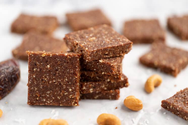 healthy no bake snack bars