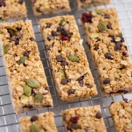 chewy nut free granola bars