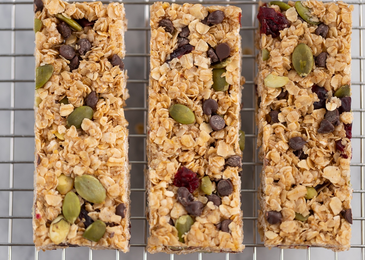 Chewy Nut Free Granola Bars