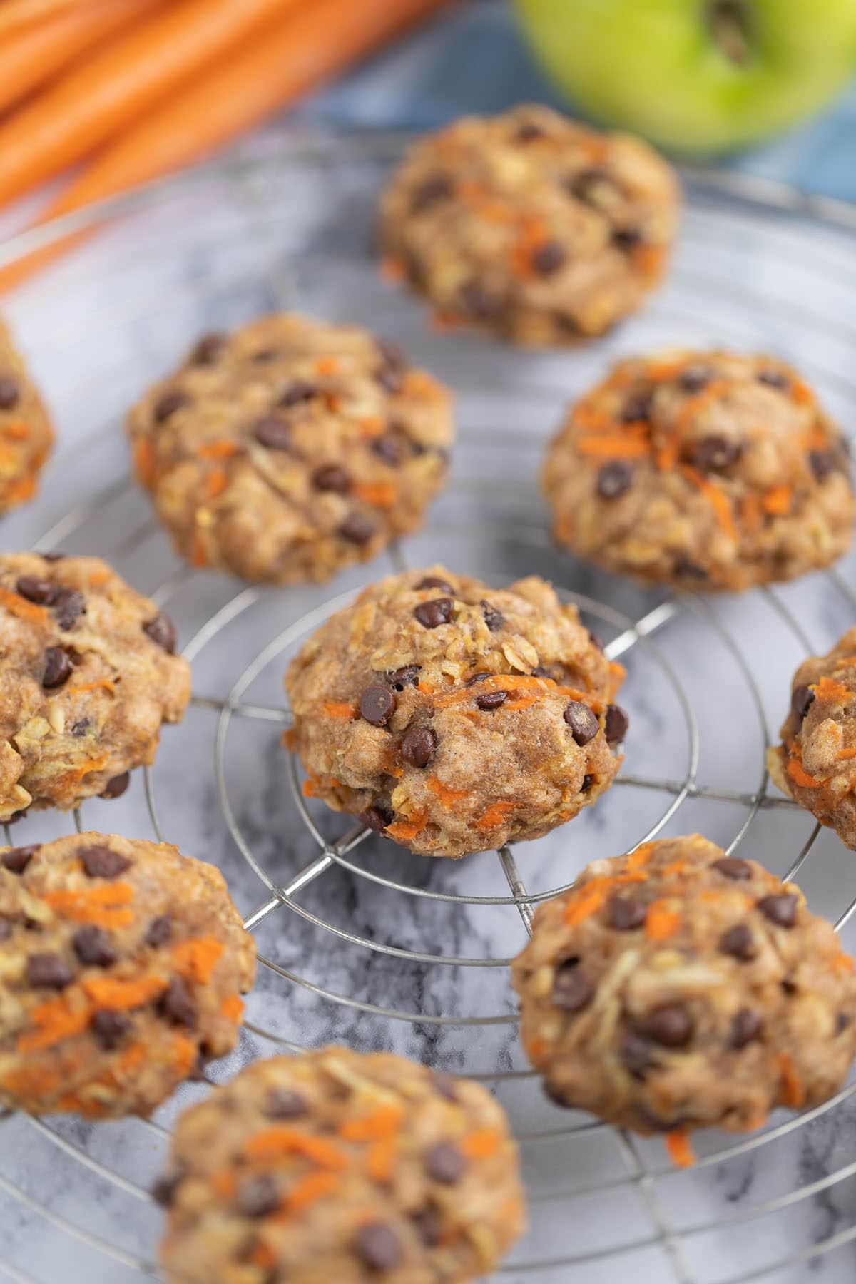 soft and chewy healthy breakfast cookies