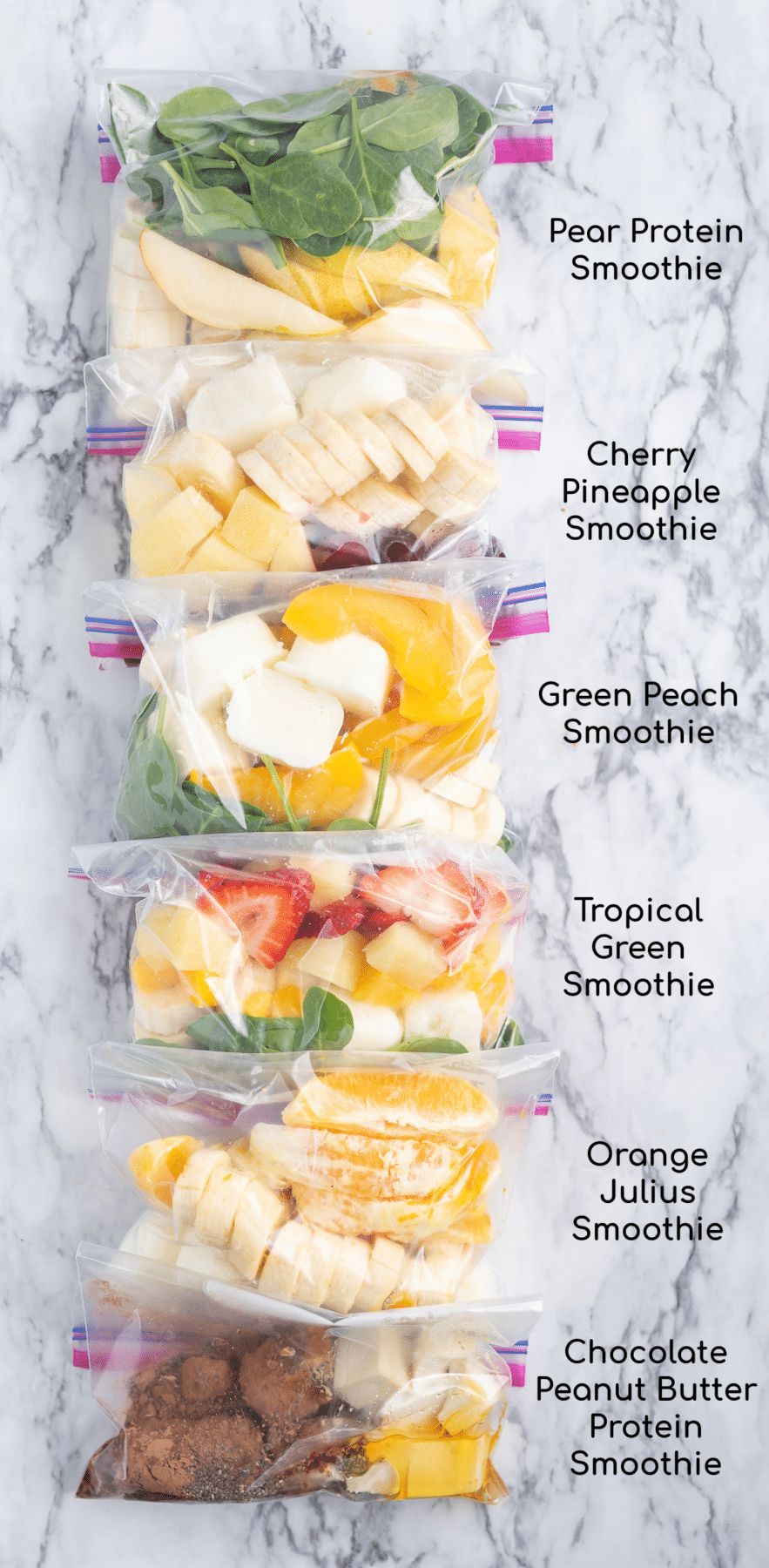 smoothie packs & my favorite smoothie - Budget Bytes