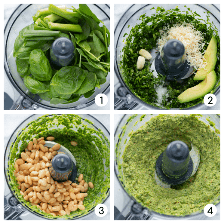 green goddess hummus recipe steps