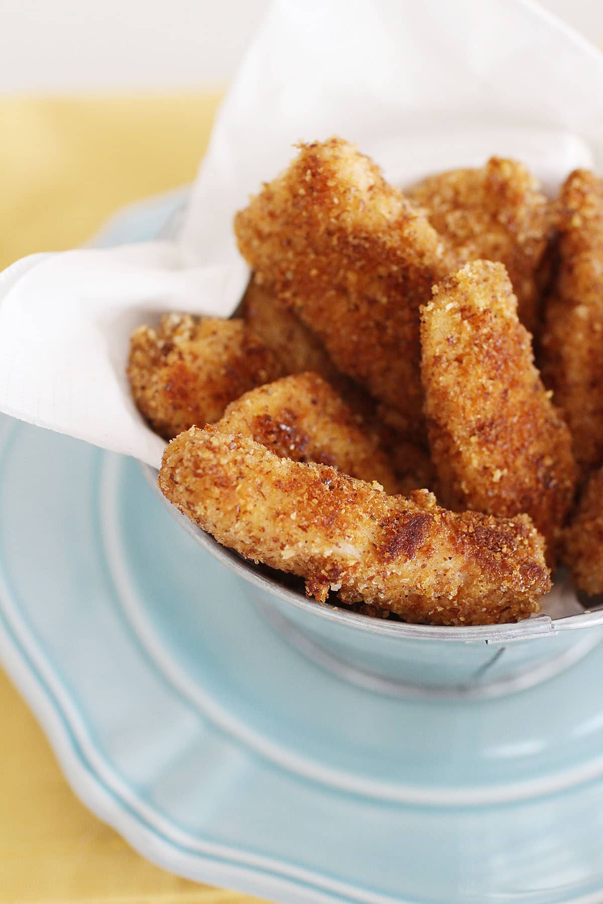 crunchy homemade fish sticks