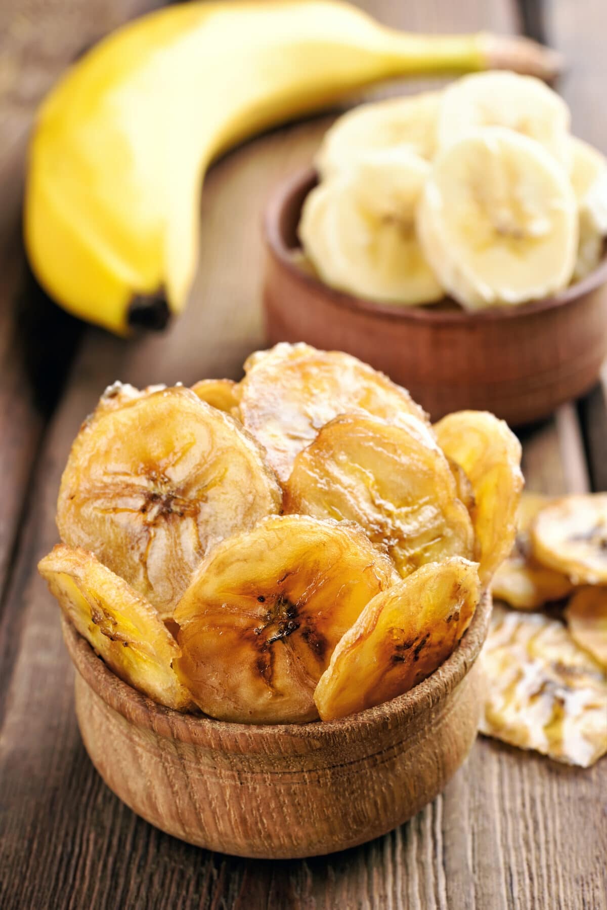 homemade banana chips