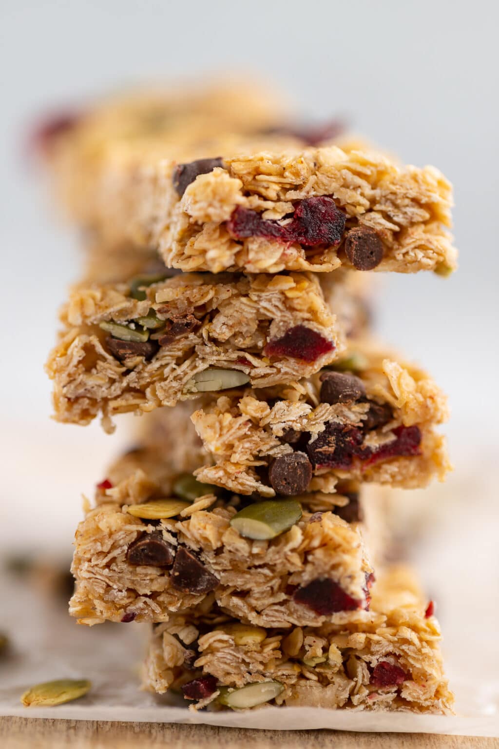 Chewy Nut Free Granola Bars Easy and No Bake