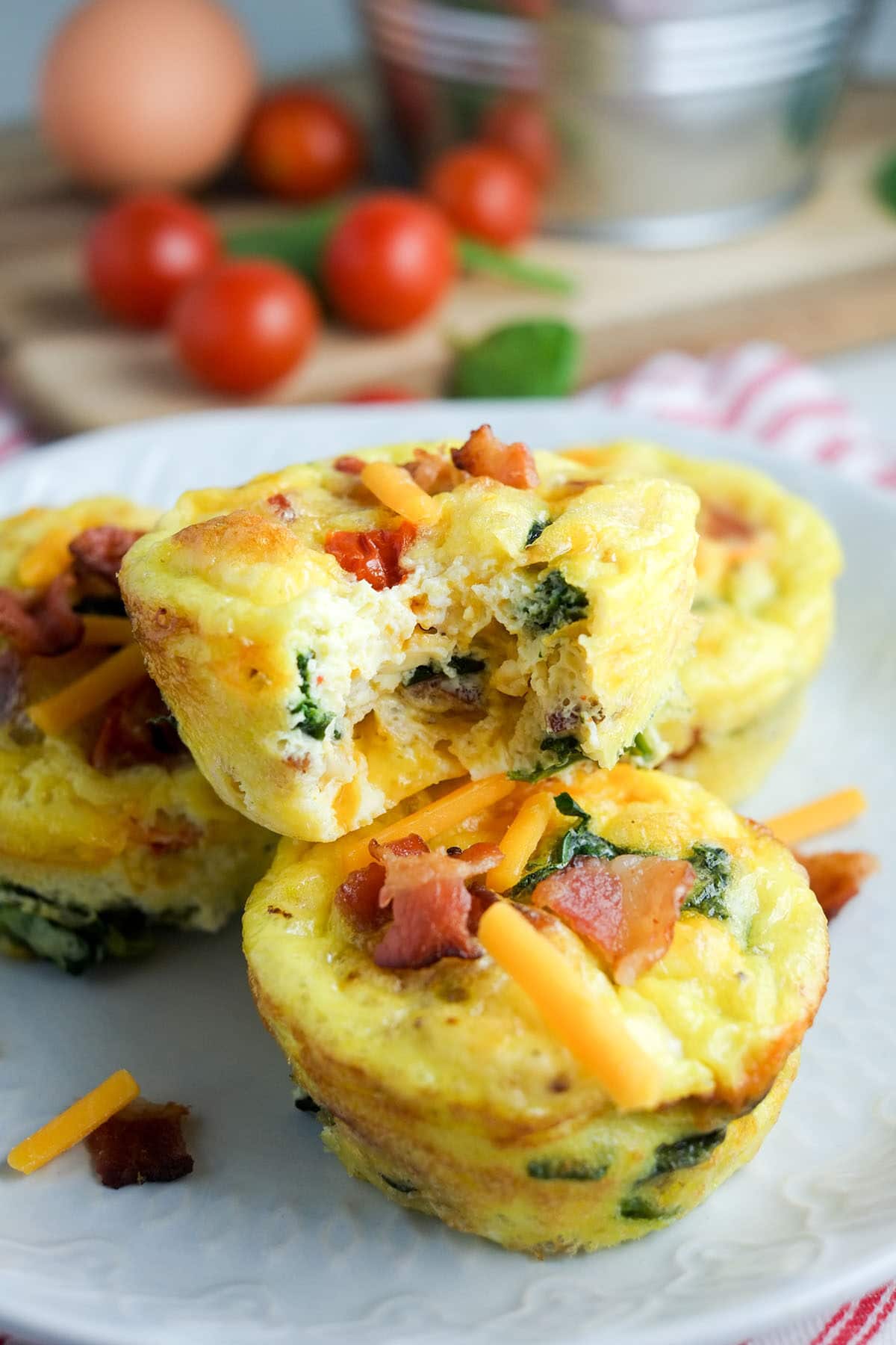 BLT Egg Muffin Cups