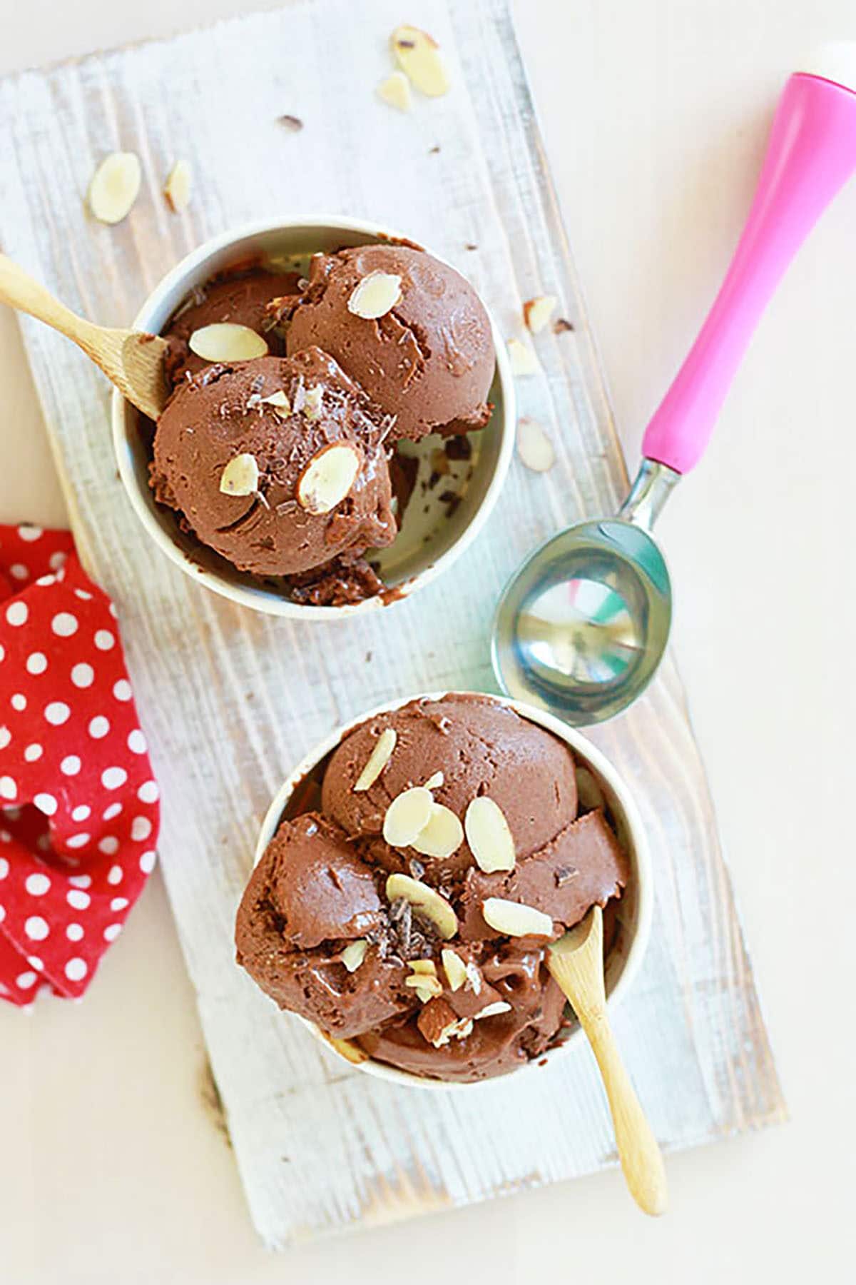 Healthy 3 Ingredient Chocolate Banana Ice Cream - The Endless Meal®