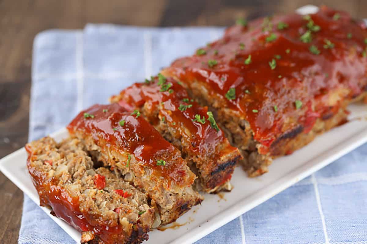 The Best Healthy Turkey Meatloaf - Eat Yourself Skinny