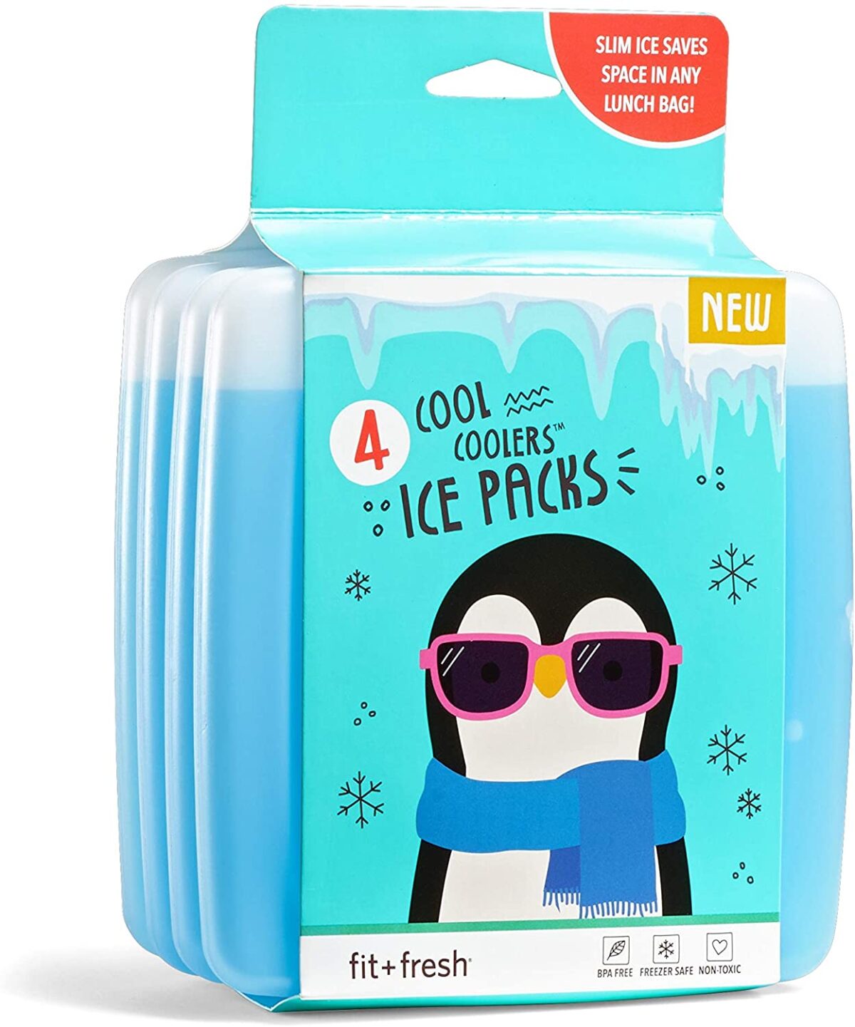  Yumbox Ice Packs (Set of 4) - Slim, Durable