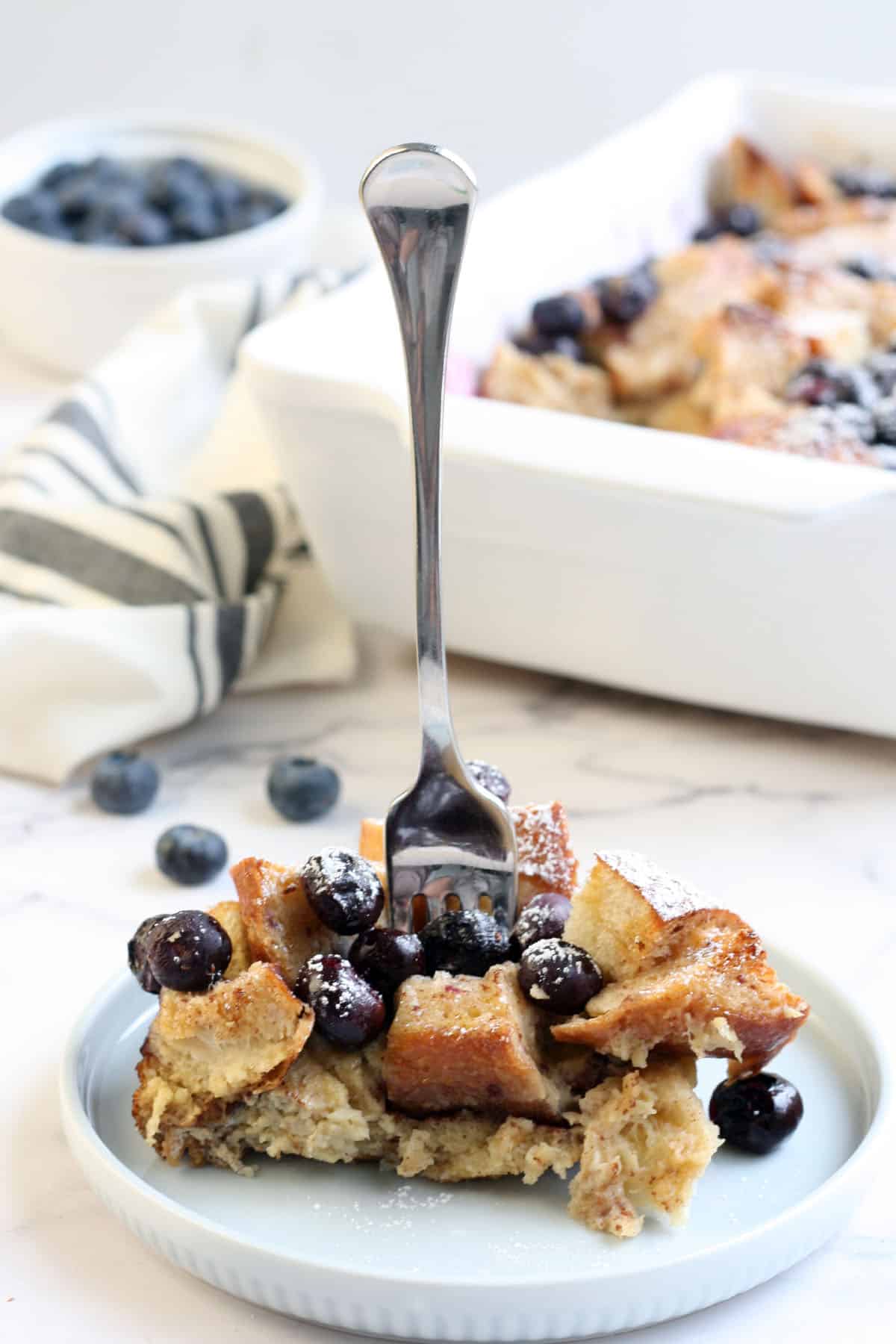 Blueberry French Toast Casserole Super Healthy Kids