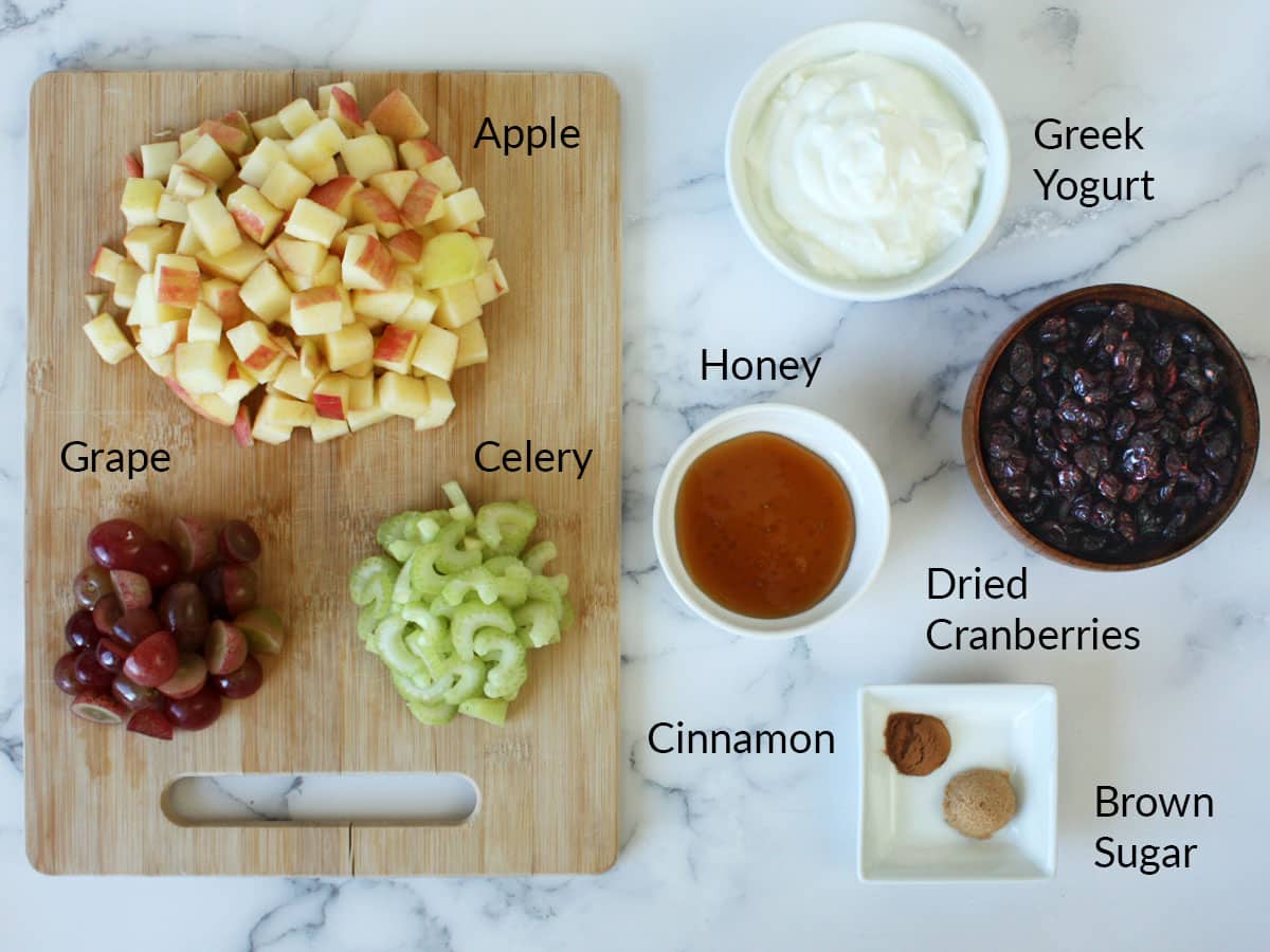 ingredients for waldorf salad recipe