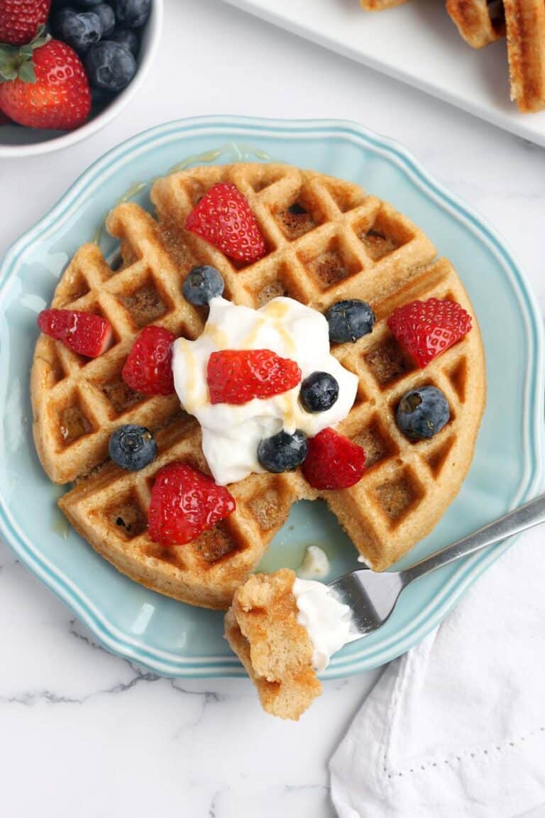 whole wheat waffles 8 — Health, Kids