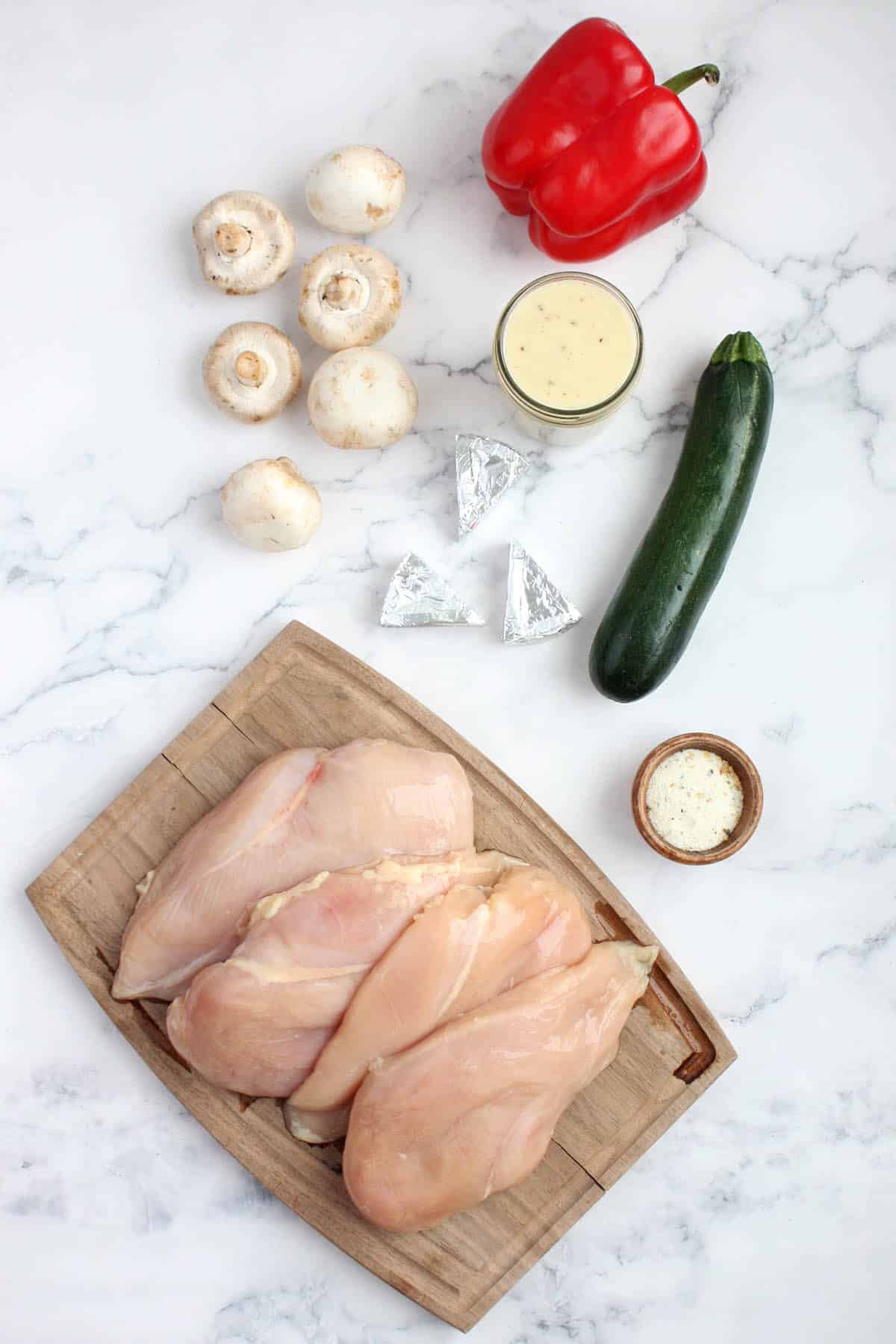 ingredients for crockpot italian chicken