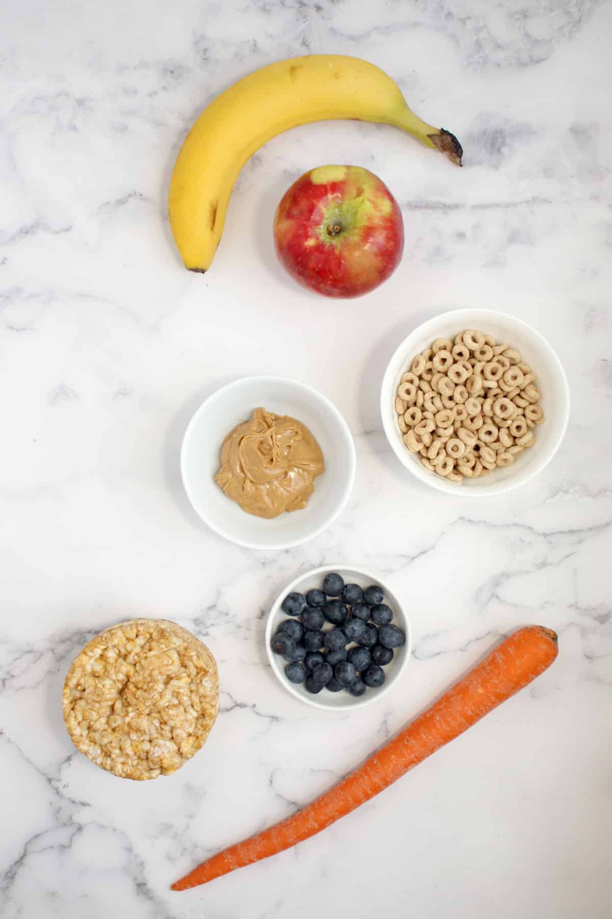 ingredients for owl rice cakes