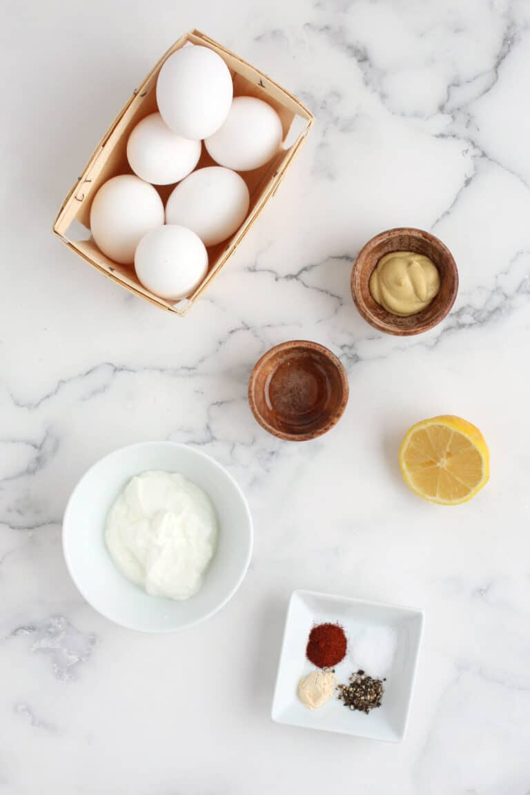 The Best Deviled Egg Recipe (No Mayo) Super Healthy Kids