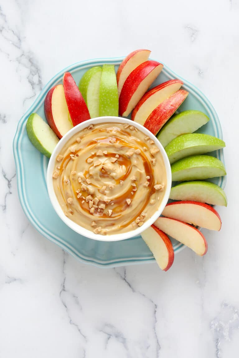 Creamy Caramel Apple Dip Super Healthy Kids
