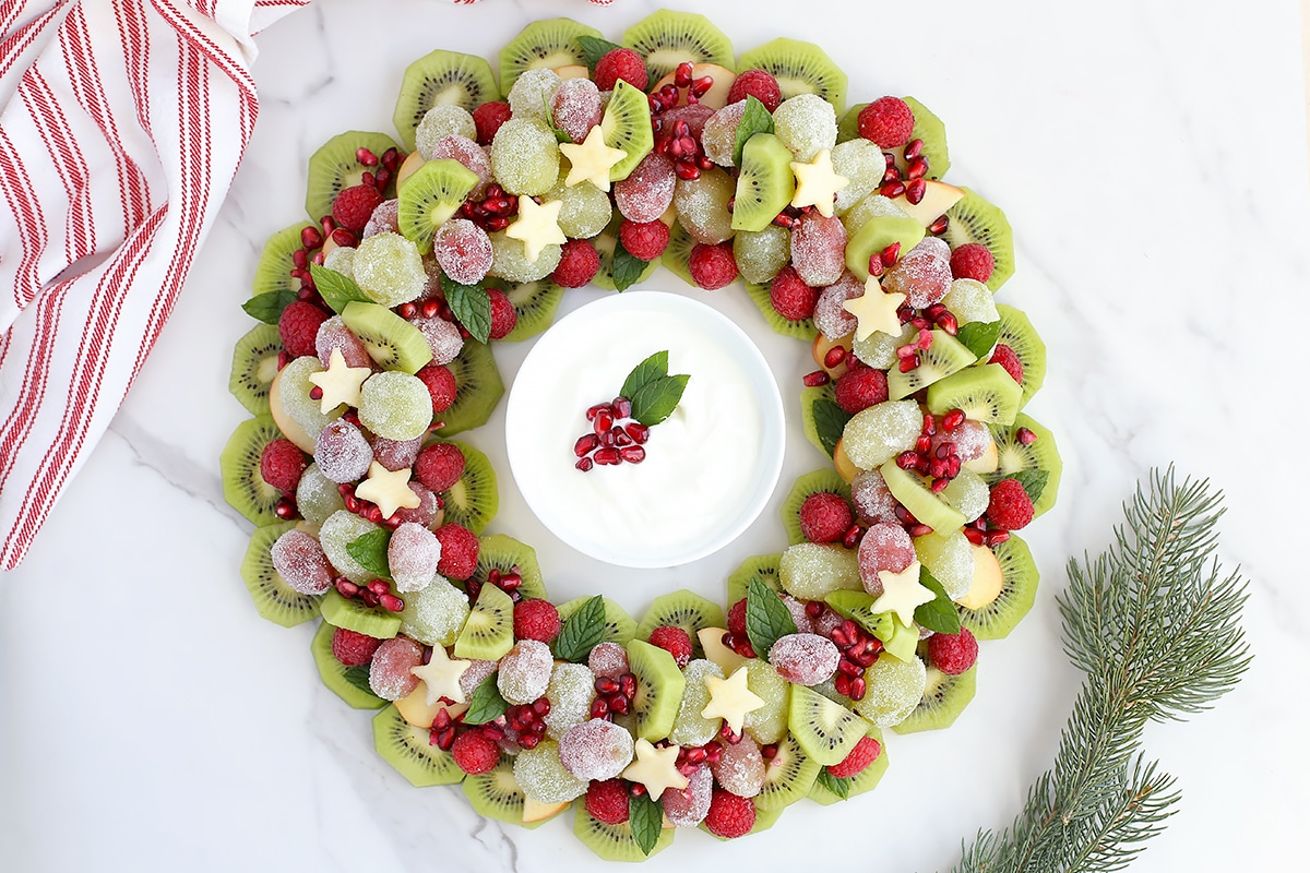 Christmas Fruit Tray