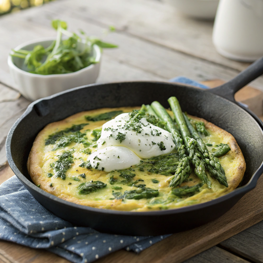 Aspargo Frittata com Burrata – Shk Aspargo Frittata com Burrata – Shk