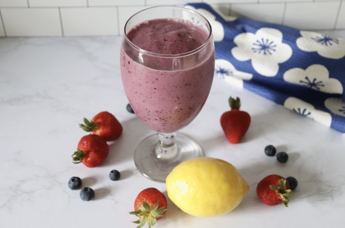Lemon Berry Smoothie-SHK Lemon Berry Smoothie-SHK