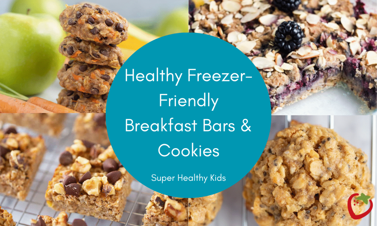 healthy freezer friendly breakfast bars and cookies