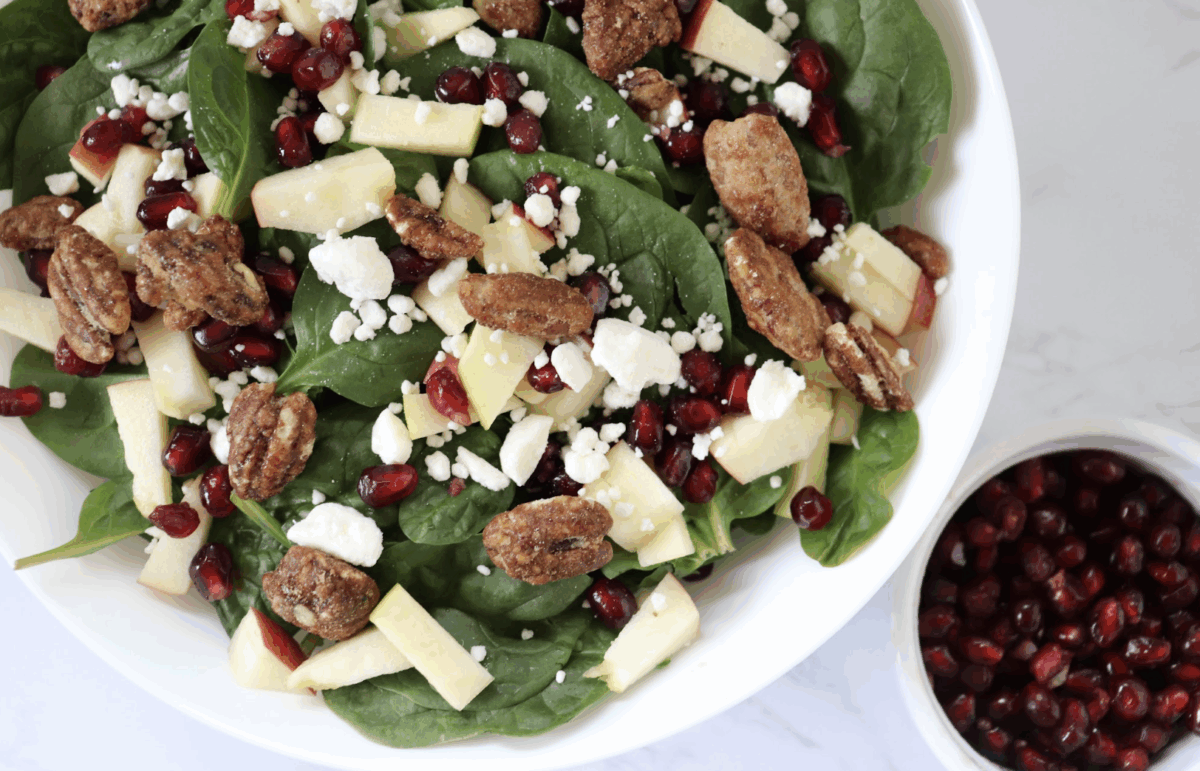 Vacation Spinach Salad – SHK Vacation Spinach Salad – SHK