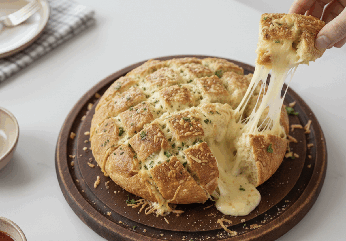 Cheesy Pull-Apart Bread