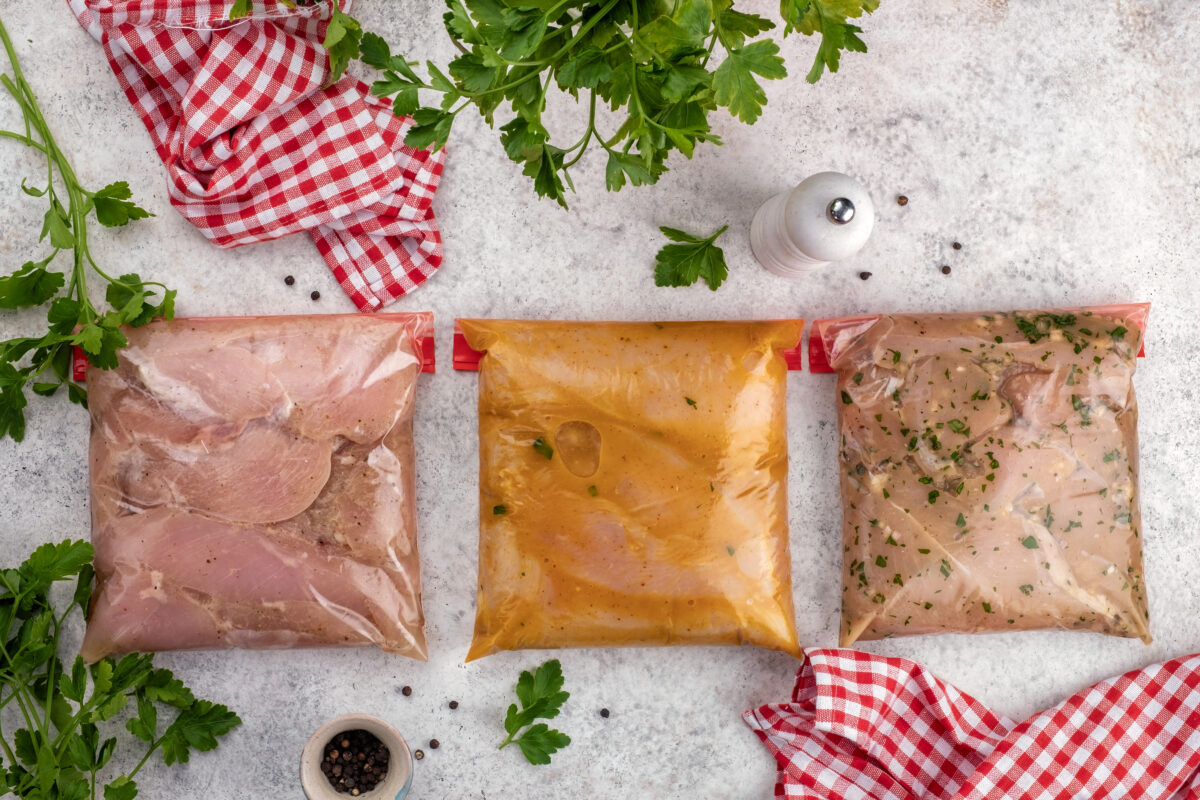 Meal prep freeze food. Freezer Chicken Breast Marinades