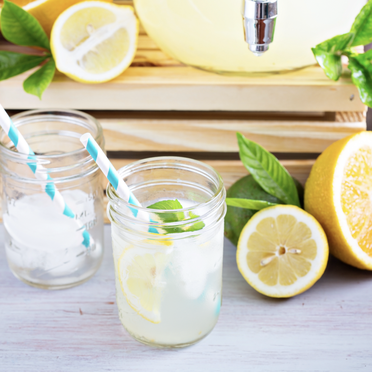 The Best Homemade Lemonade Recipe Feature