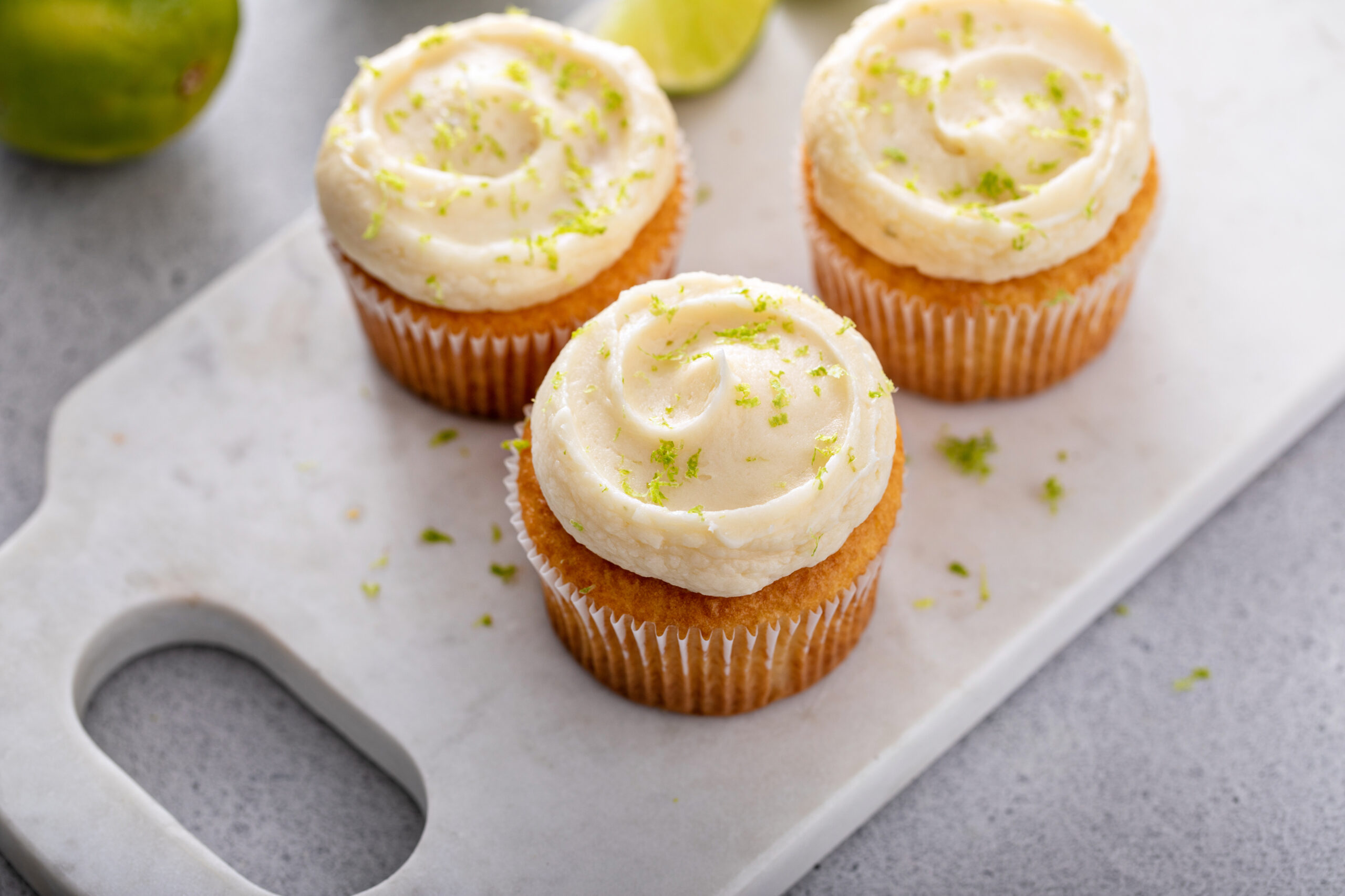 Homemade Coconut Lime Cupcakes