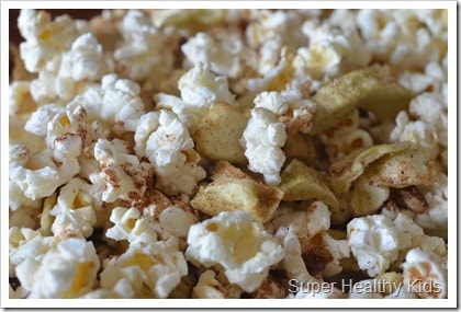 Apple Pie Popcorn Snack Mix Recipe. Regular popcorn is so yesterday! Spice it up a bit with our sweet version!