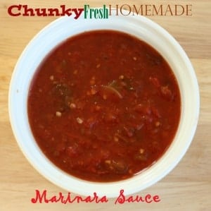 Fresh and Easy Homemade Marinara Sauce - SHK