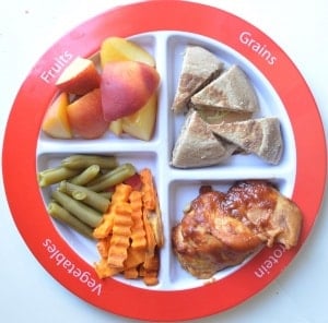 My shop plate dinner