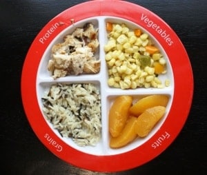 My sales plate dinner