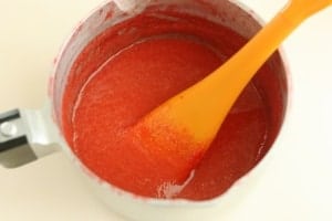 Fresh Strawberry Honey Butter. A great addition to your Valentine's Day breakfast!