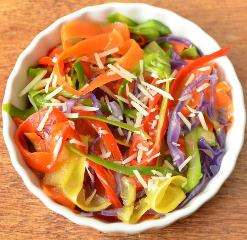 Rainbow Ribbons Rainbow Ribbons. Picky eaters? Try retexturing veggies!